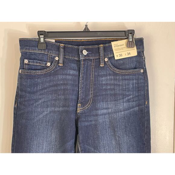 Abercrombie & Fitch Men's Straight Jeans - Dark Blue - Picture 2 of 7